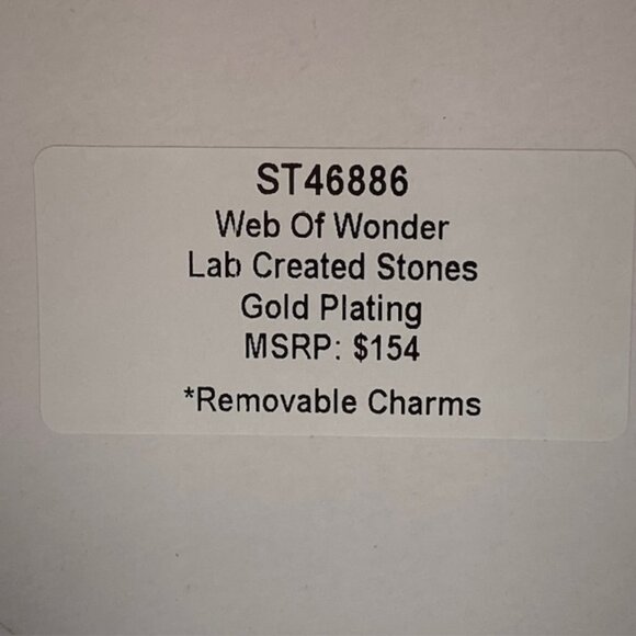 Web Of Wonder ST46886 Halloween Stack 2025 Red Gold Spider - Picture 4 of 4